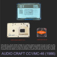 1986 AUDIO CRAFT CC1 / MC46 CASSETTE CARTRIDGE